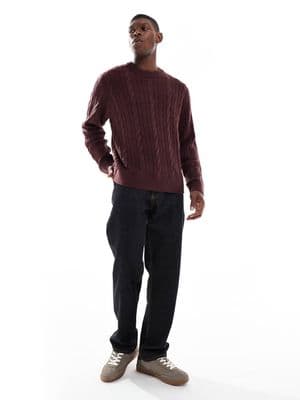 JJ Rebel cable knit sweater