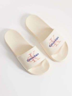 Calvin Klein Jeans essential logo slides