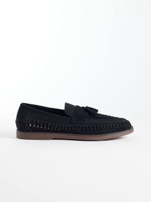 schuh Robbie woven loafers