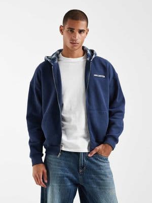 Hollister zip up hoodie