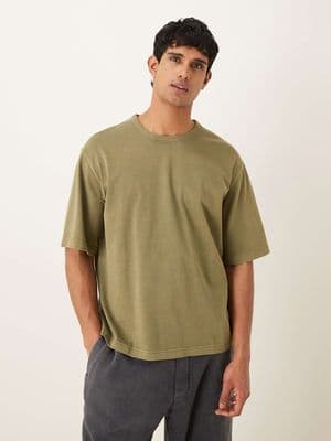 Selected heavyweight oversized T-shirt