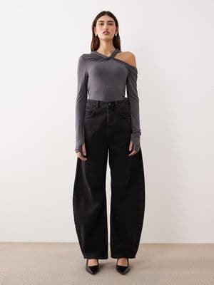 ARRANGE Sydney denim barrel leg jean
