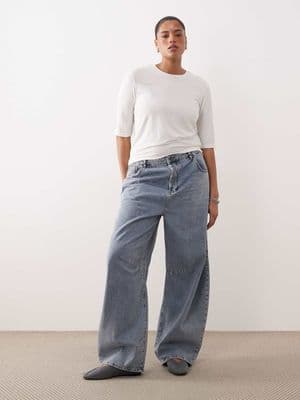 ARRANGE Curve Sydney denim barrel leg jeans