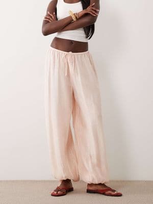 Gina Tricot sheer balloon pants
