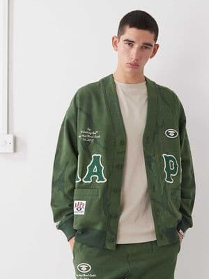 Aape by A Bathing Ape oversized cardigan