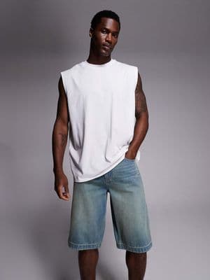 Good For Nothing baggy denim jorts