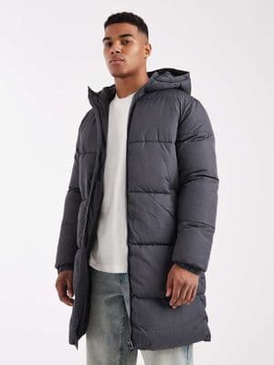 JJ Rebel longline padded coat