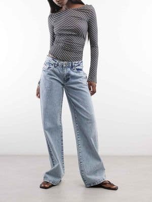 Daisy Street low rise boyfriend jeans