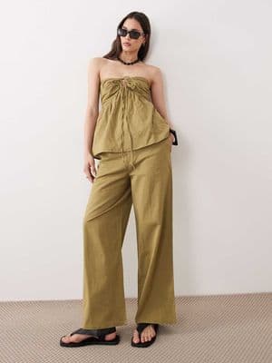 Esmée tie front beach pants