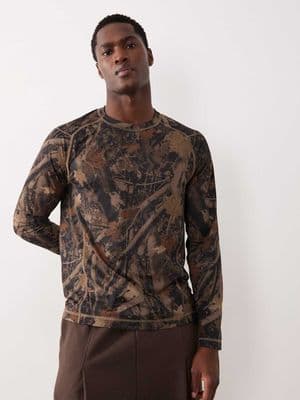 Abercrombie & Fitch YPB workout long sleeve top