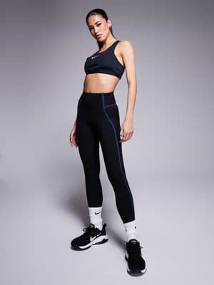 Nike Training One contrast stitch 7/8 leggings