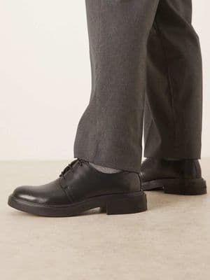 Calvin Klein leather lace up loafers