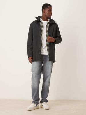 Mango mid length parka jacket
