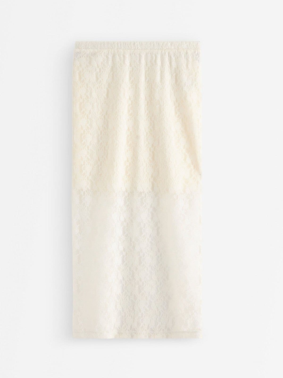 Skirt in lace Off White 1