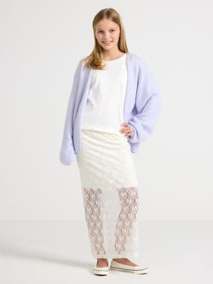 Skirt in lace