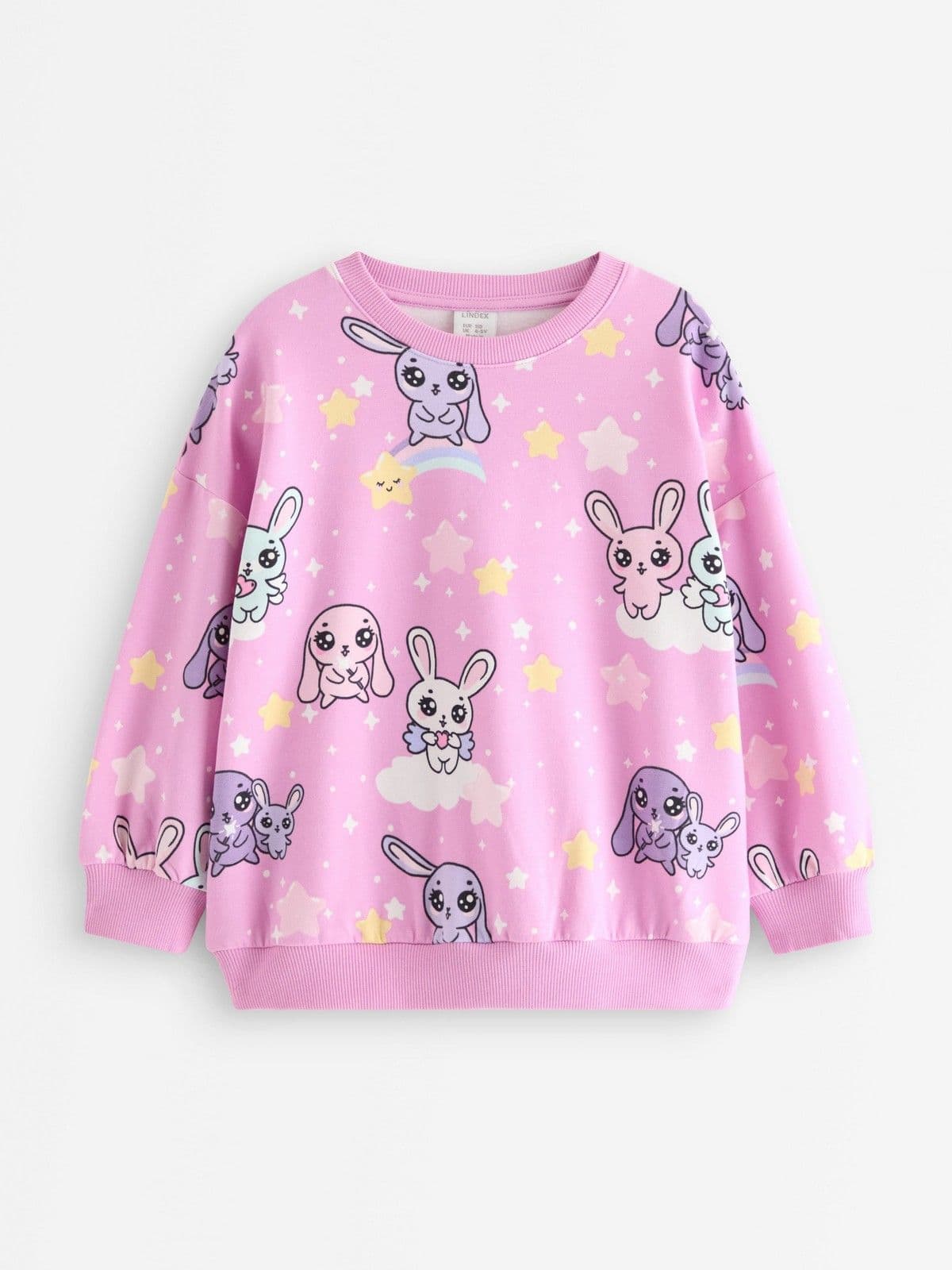Sweatshirt with brushed inside Light Lilac 1