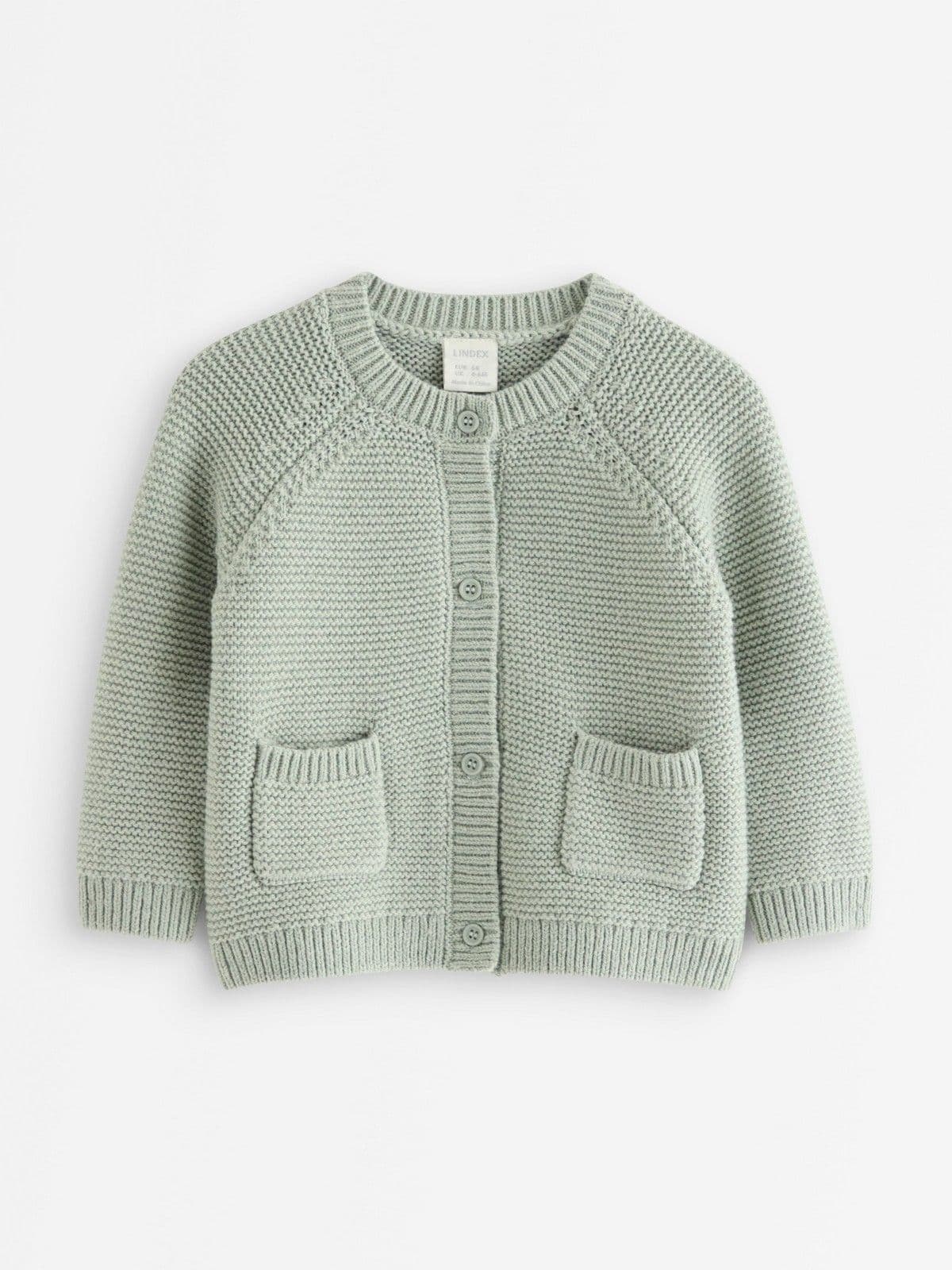 Cardigan Light Dusty Green 1