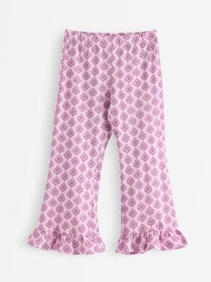 Trousers in slub jersey