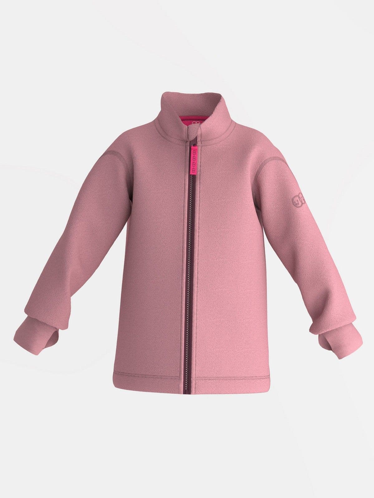Waterproof wind fleece jacket – Kids Performance Wear Dusty Pink 1