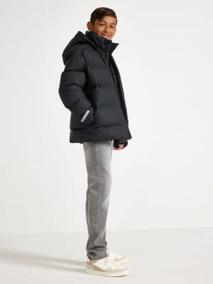 Water repellent padded jacket