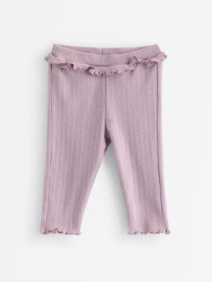 Leggings with frill