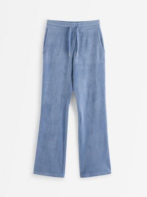 Velour trousers