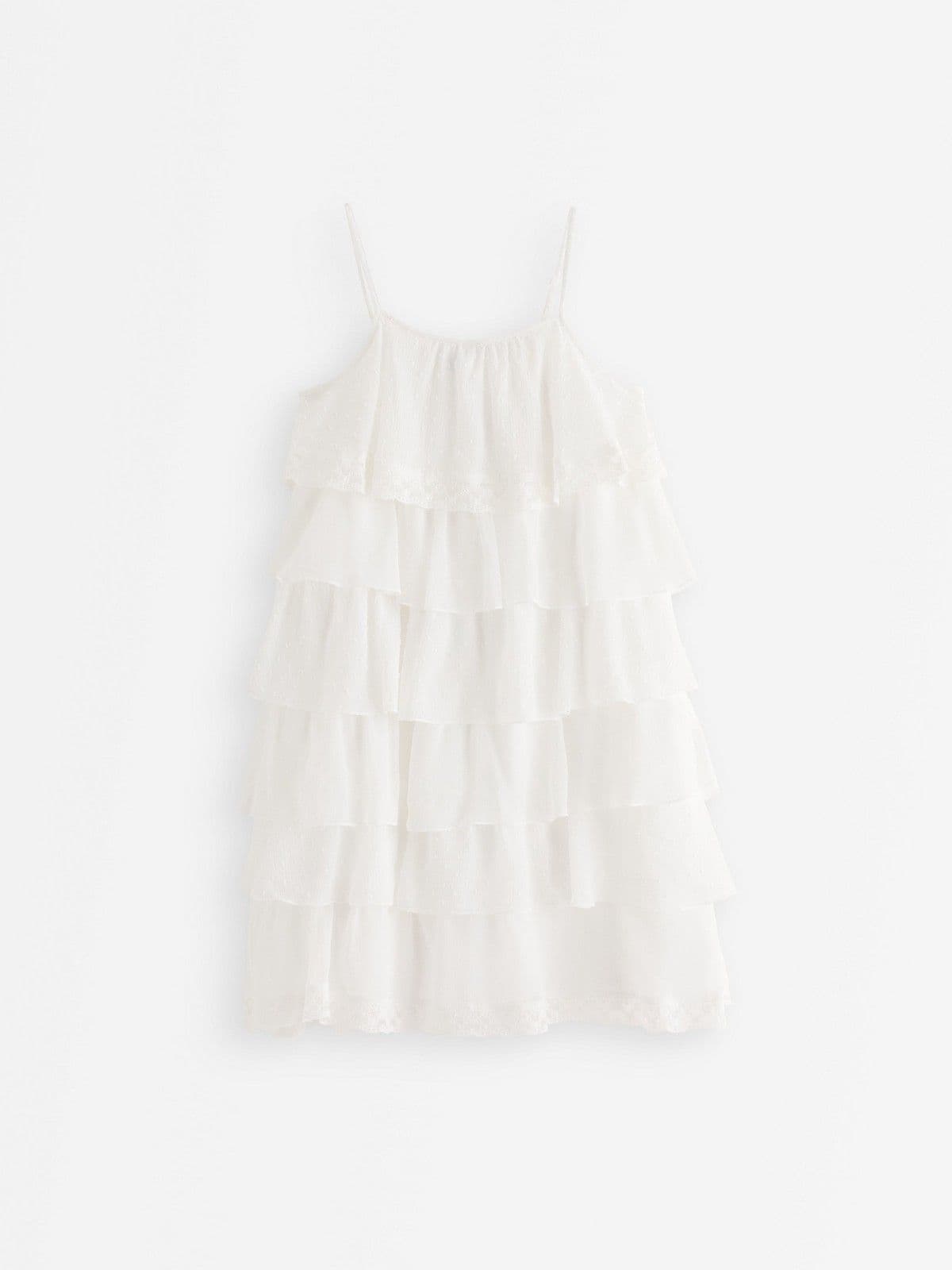 Flounce dress Off White 1