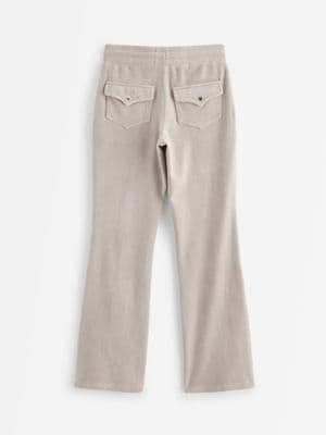 Velour trousers