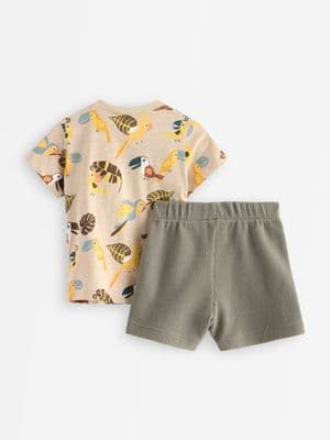 Set - top and shorts