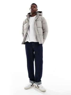 Jack & Jones hooded puffer jacket