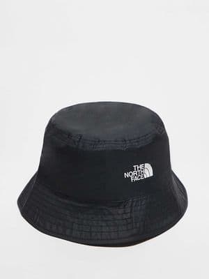 The North Face Sun Stash reversible logo bucket hat
