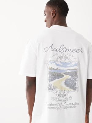 Threadbare back print t-shirt