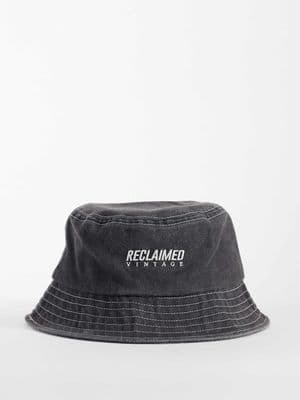 Reclaimed Vintage unisex logo bucket hat
