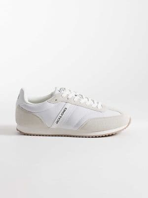 Jack & Jones faux suede and nylon runner sneakers