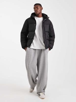 Jack & Jones hooded puffer jacket
