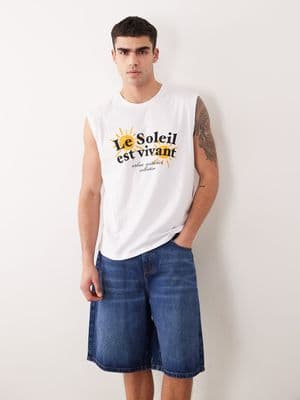 JJ Rebel sleeveless t-shirt
