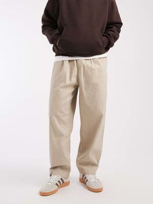 Jack & Jones barrel fit drawstring chinos