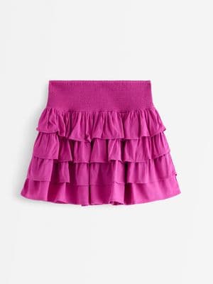 Frill skirt with shorts