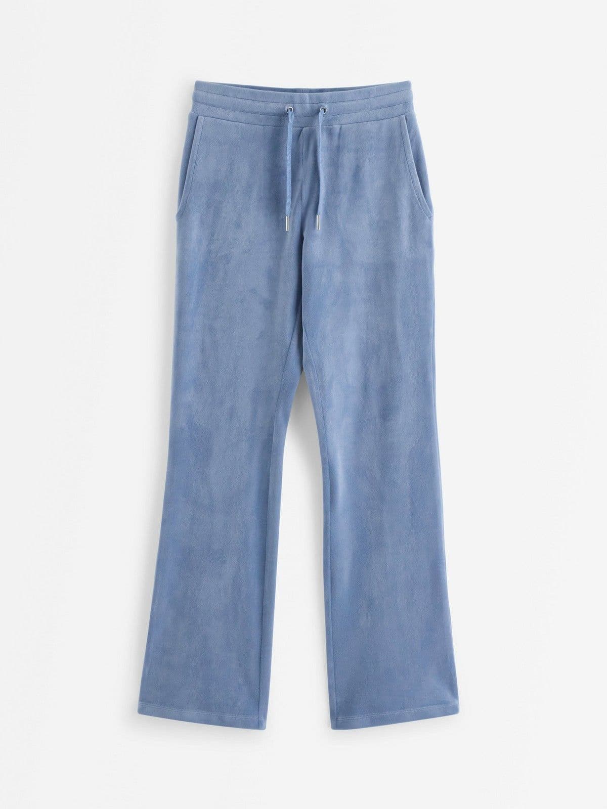Velour trousers Blue 1